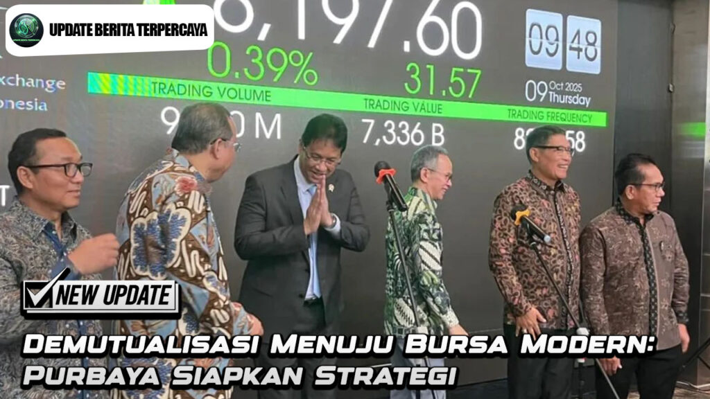 Demutualisasi Menuju Bursa Modern: Purbaya Siapkan Strategi