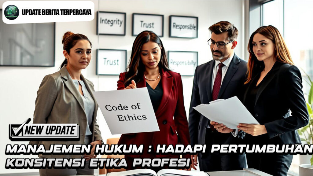 Manajemen Hukum: Hadapi Pertumbuhan Konsistensi Etika Profesi