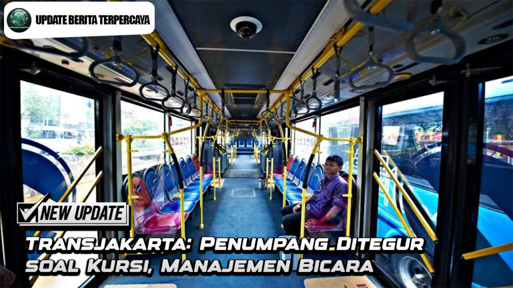 Transjakarta: Penumpang Ditegur soal Kursi, Manajemen Bicara