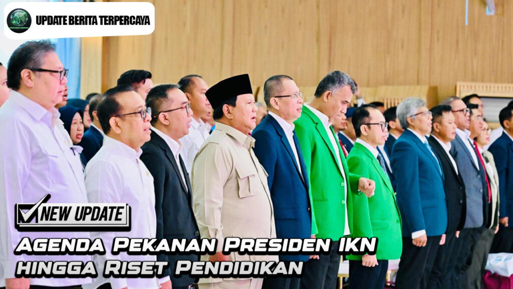 Agenda Pekanan Presiden IKN hingga Riset Pendidikan