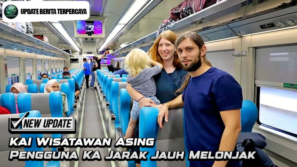 KAI Wisatawan Asing Pengguna KA Jarak Jauh Melonjak