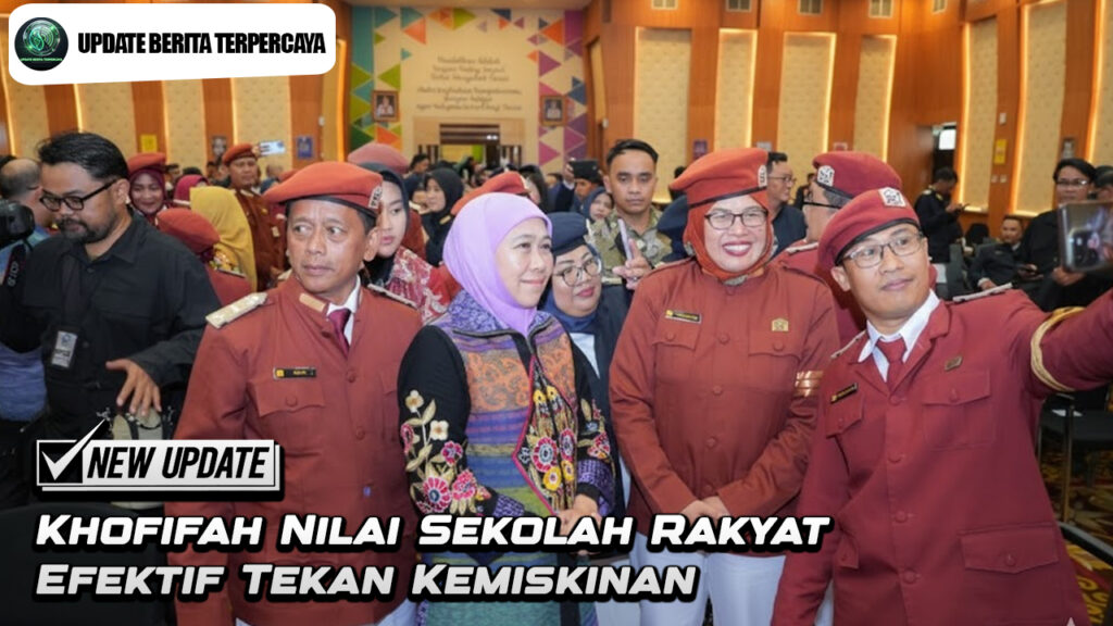 Khofifah Nilai Sekolah Rakyat Efektif Tekan Kemiskinan