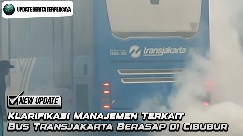 Klarifikasi Manajemen Terkait Bus Transjakarta Berasap di Cibubur