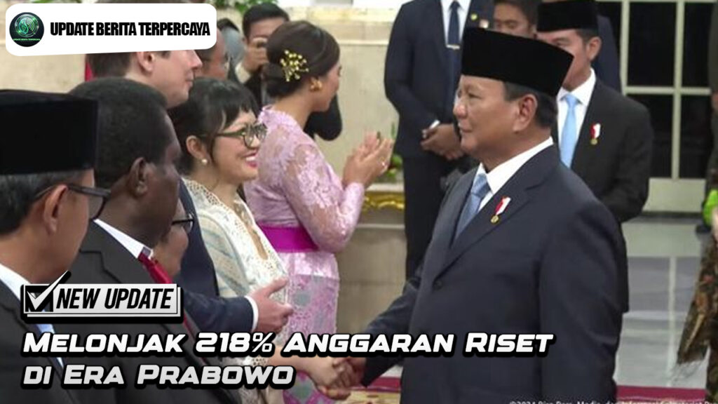 Melonjak 218% Anggaran Riset di Era Prabowo