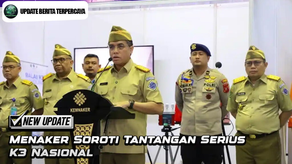 Menaker Soroti Tantangan Serius K3 Nasional