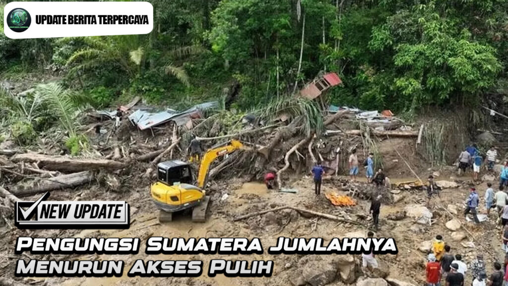 Pengungsi Sumatera Jumlahnya Menurun Akses Pulih