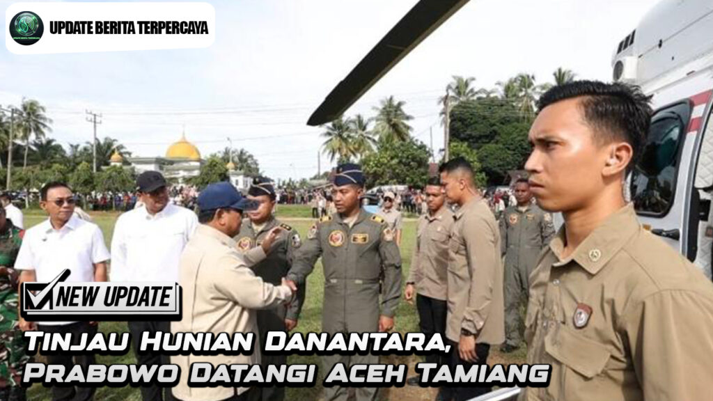 Tinjau Hunian Danantara, Prabowo Datangi Aceh Tamiang