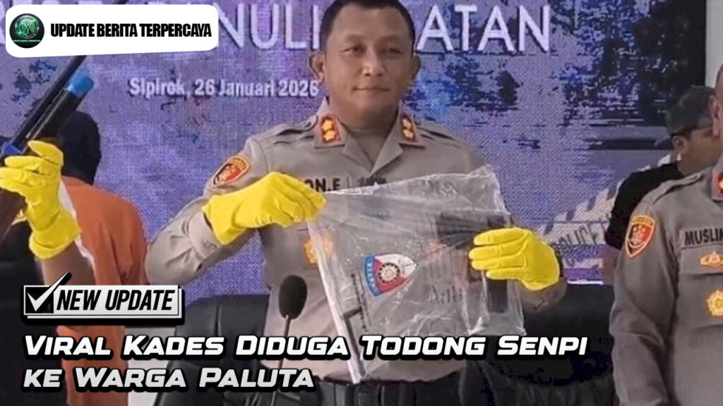 Viral Kades Diduga Todong Senpi ke Warga Paluta