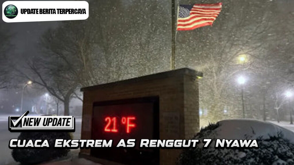 Cuaca Ekstrem AS Renggut 7 Nyawa