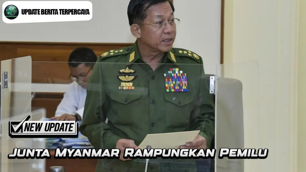 Junta Myanmar Rampungkan Pemilu