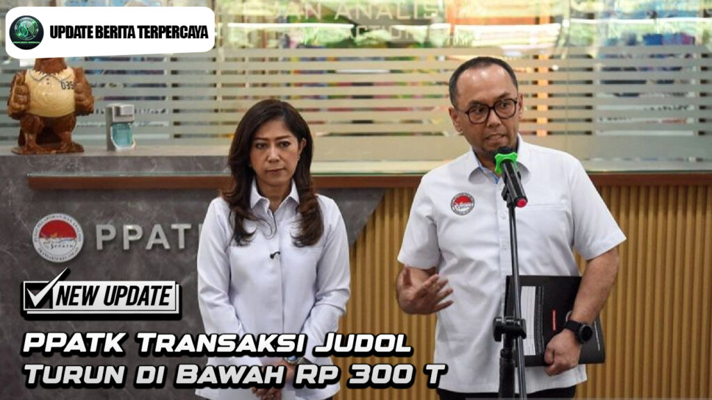PPATK Transaksi Judol Turun di Bawah Rp 300 T