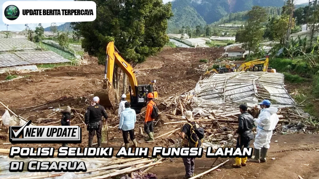 Polisi Selidiki Alih Fungsi Lahan di Cisarua