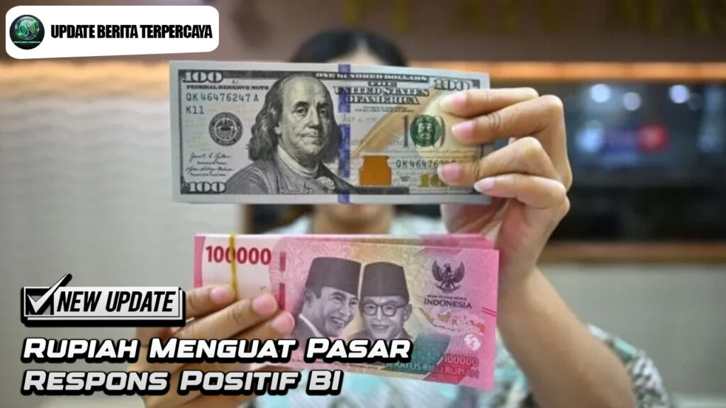 Rupiah Menguat Pasar Respons Positif BI