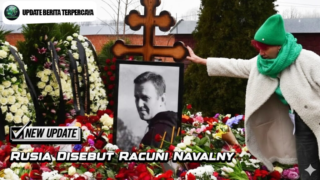Rusia Disebut Racuni Navalny