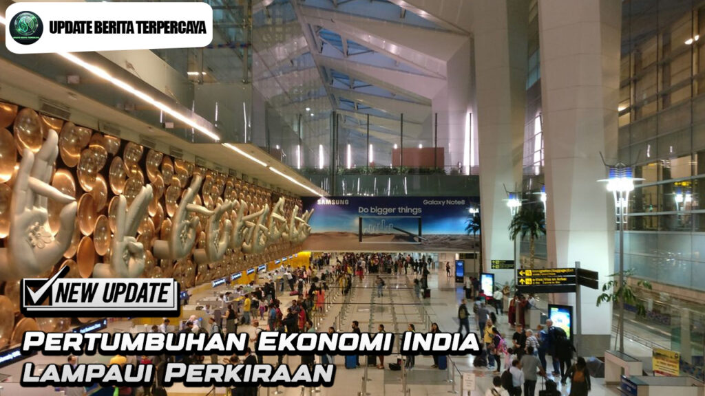 Pertumbuhan Ekonomi India Lampaui Perkiraan