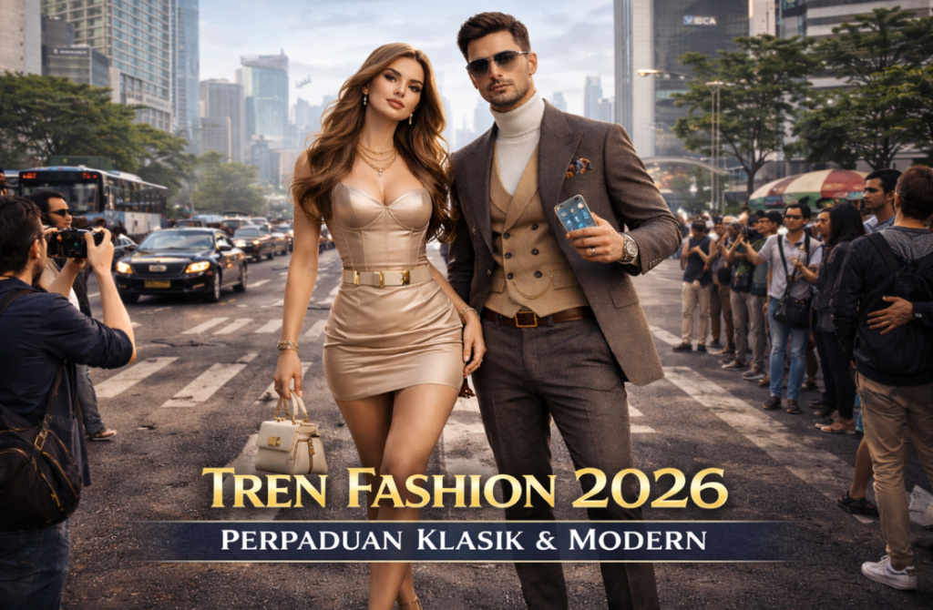 Tren Fashion 2026 Perpaduan Klasik & Modern