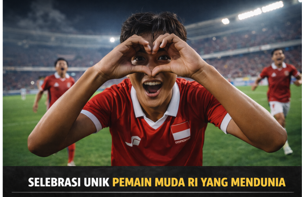 Selebrasi Unik Pemain Muda RI yang Mendunia