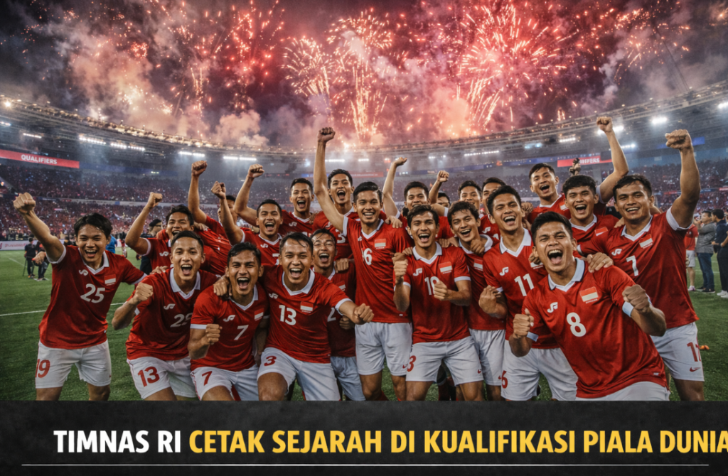 Timnas RI Cetak Sejarah di Kualifikasi Piala Dunia