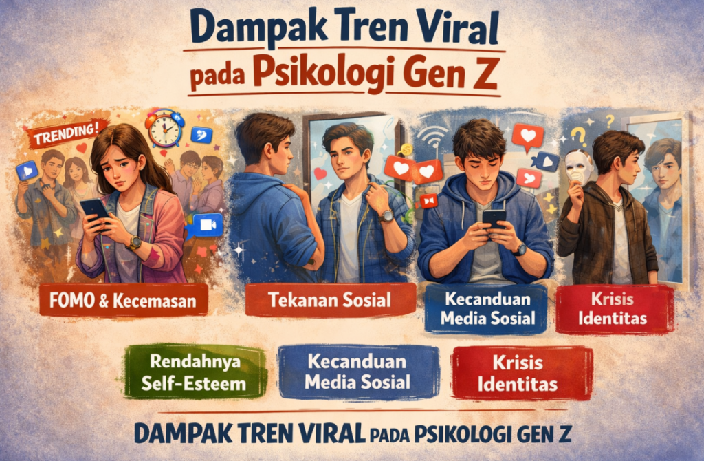 Dampak Tren Viral pada Psikologi Gen Z
