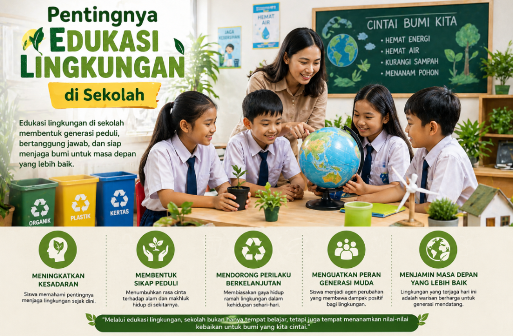 Pentingnya Edukasi Lingkungan di Sekolah