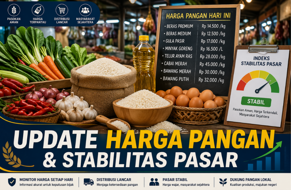 Update Harga Pangan & Stabilitas Pasar