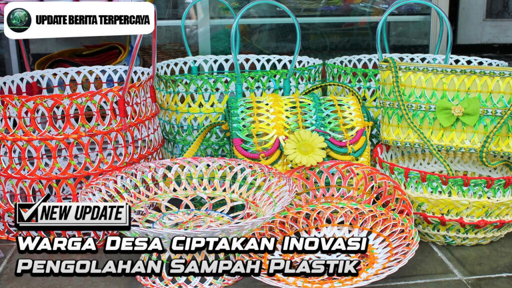 Warga Desa Ciptakan Inovasi Pengolahan Sampah Plastik