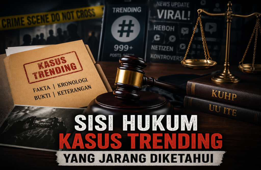 Sisi Hukum Kasus Trending yang Jarang Diketahui